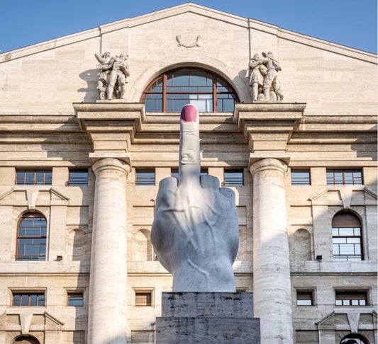 Giant Middle Finger in Milan: A Controversial Monument and its Cultural Significance