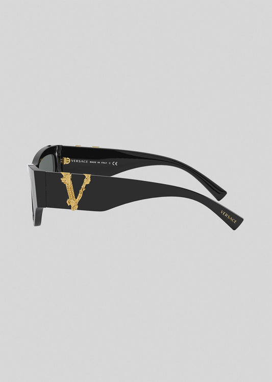 Spot Fake Versace Sunglasses