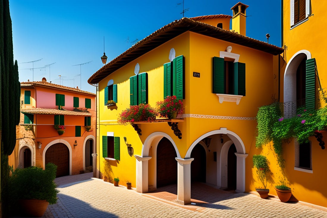 What are Houses Made of in Italy?